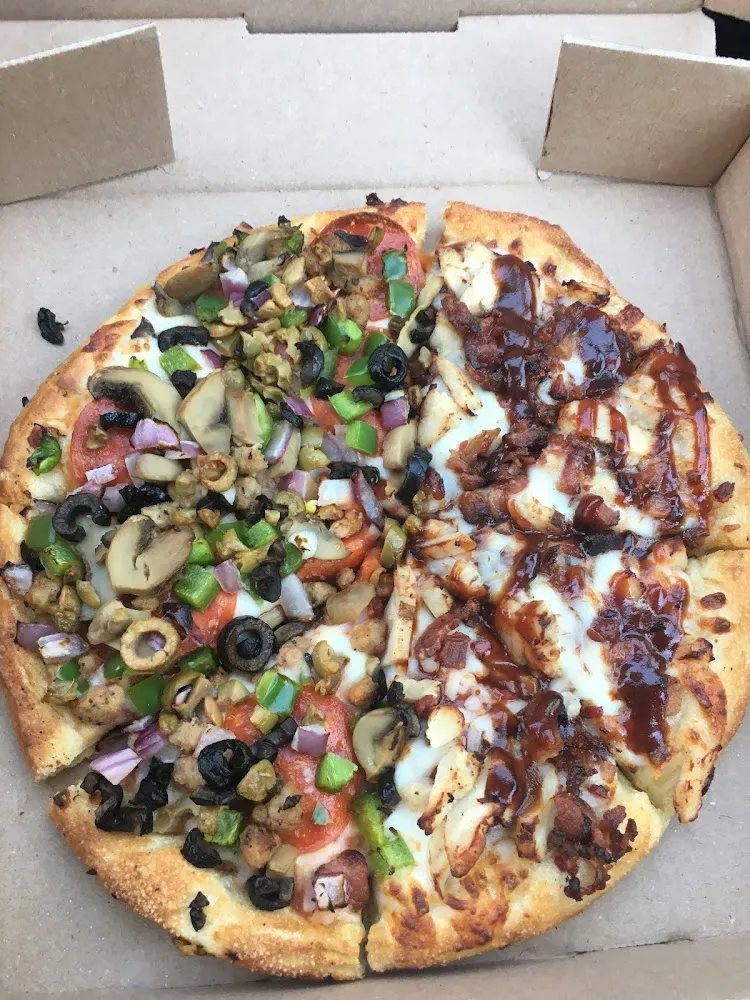 Half Supreme Half BBQ Chicken